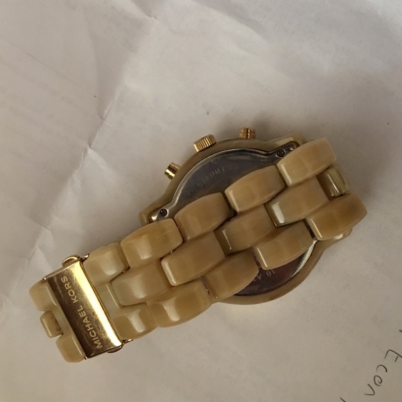 Michael Kors Light Tortoise Watch - image 2