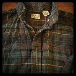 Men's L.L Bean flannel medium
