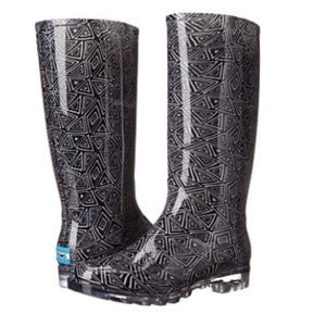 Toms tribal print rain boot