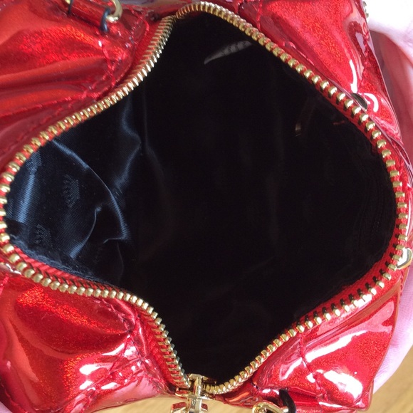 Juicy Couture Poppy Red Small Bag NWT - Picture 4 of 4