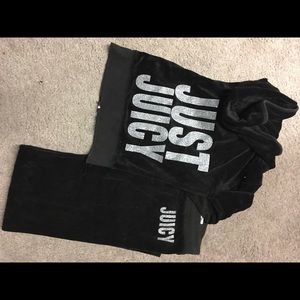 Juicy Couture velour track suit - juniors