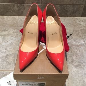 BNIB Christian Louboutin pigalle follies 37.5