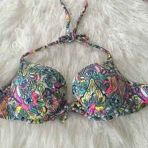 🌺Victoria's Secret Push-up halter swimming top🌺