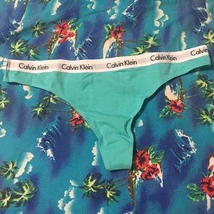 💙Teal/Blue Calvin Klein Thong!