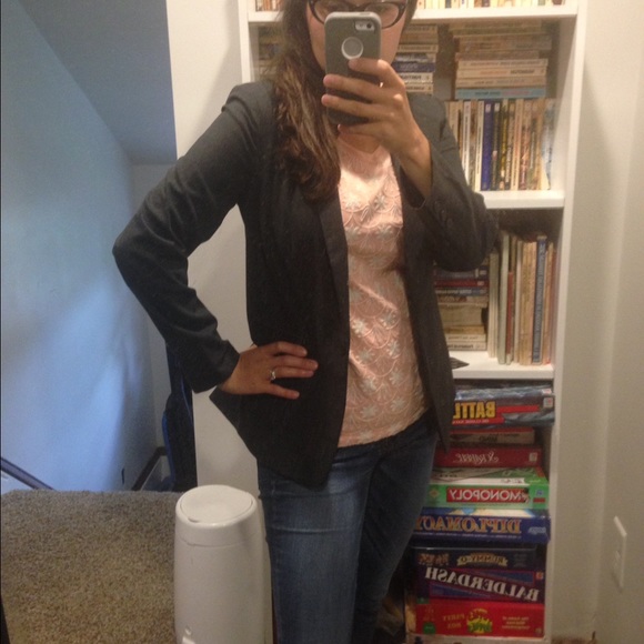 NWOT Banana republic charcoal blazer