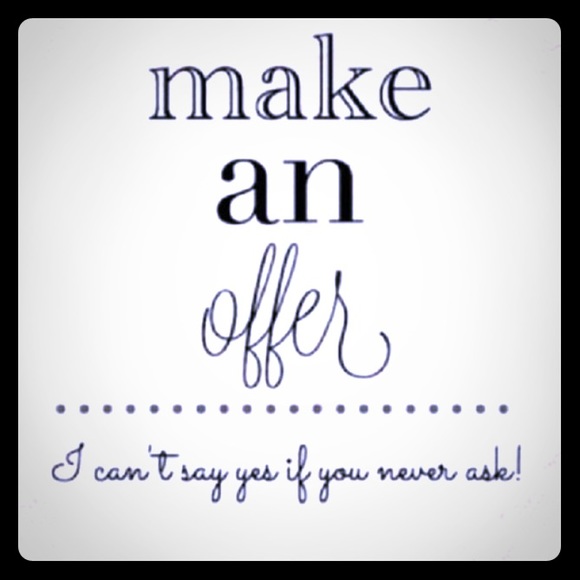 Make me an offer! 😊