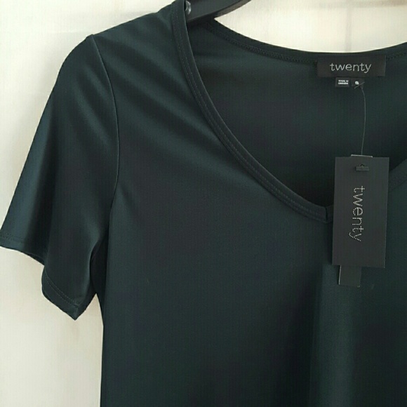 Twenty Spruce Green Tee - Picture 3 of 4