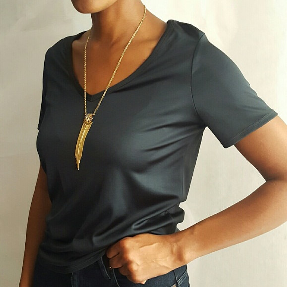 Twenty Spruce Green Tee - Picture 1 of 4