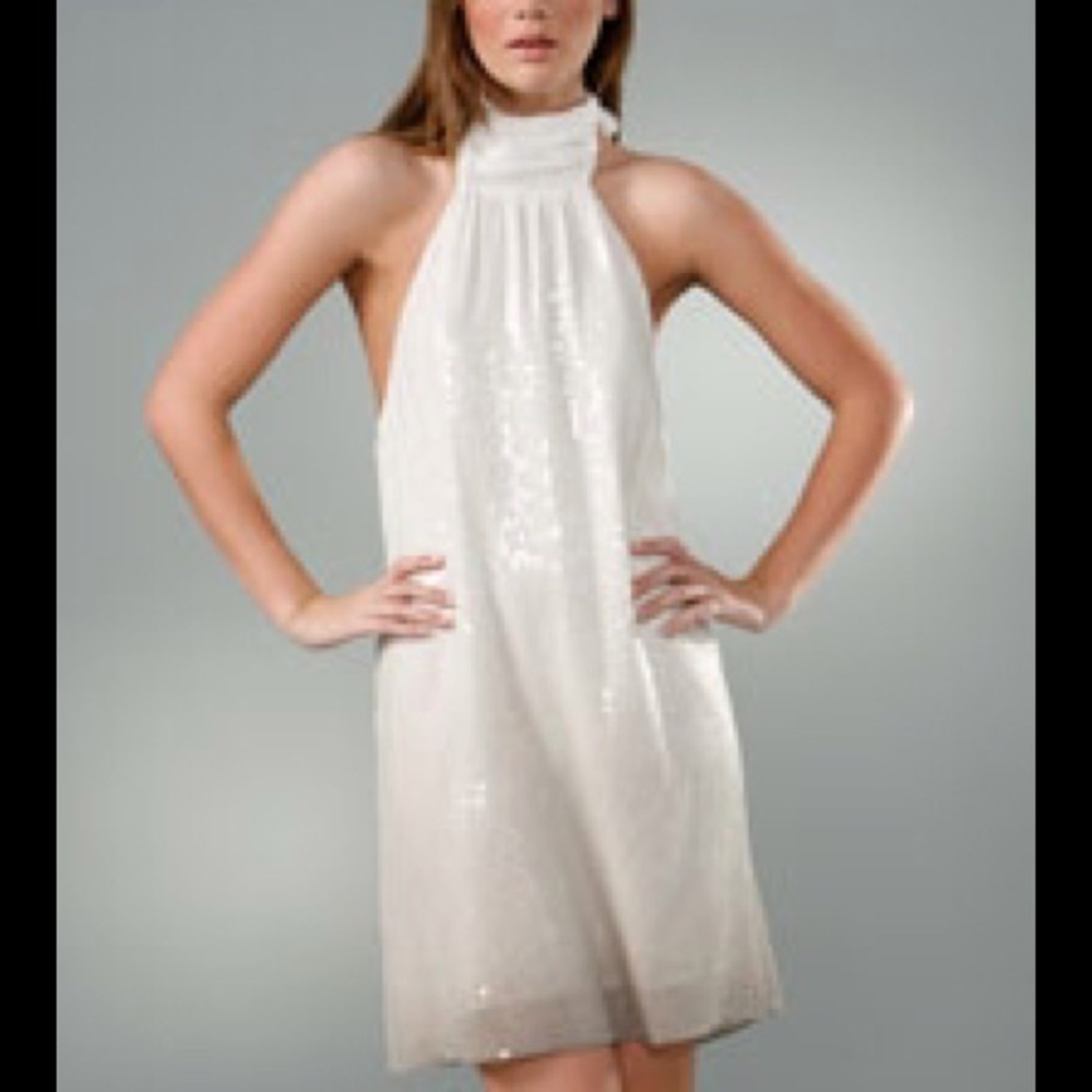 Alice + Olivia Ombré sequin dress by Stacey Bendet