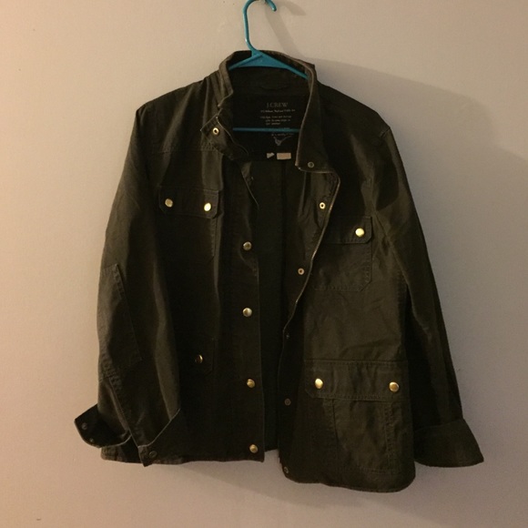 J. Crew field jacket women's size XL