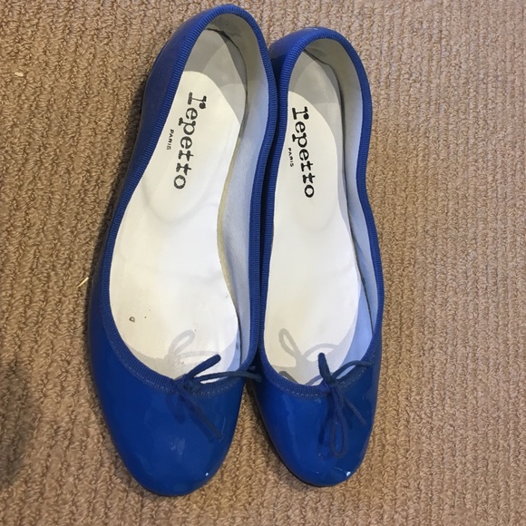 Repetto ballet shoe block heel Fr 37 1/2 US 6 1/2