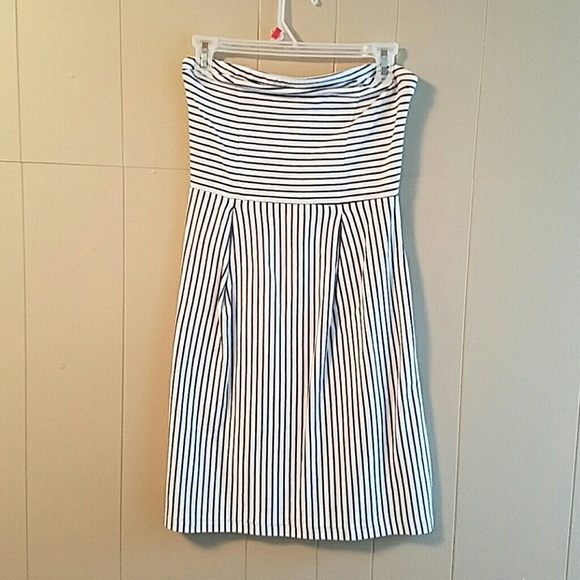 Strapless cotton summer dress - Picture 1 of 1