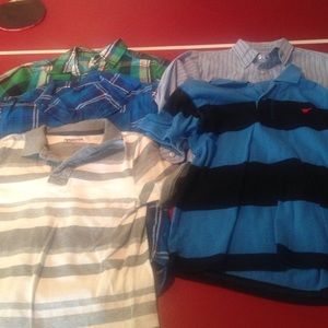 Boys collared shirts