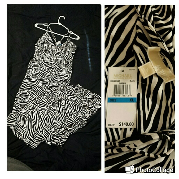 Michael Kors Zebra-print Jumpsuit