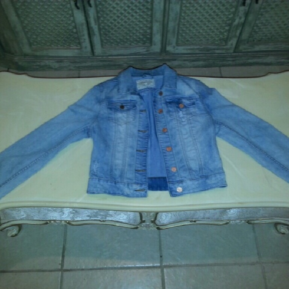 YMI Distressed Jean Jacket