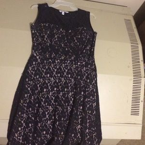 Lacey black dress
