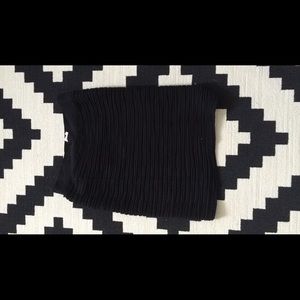 Black high waisted skirt