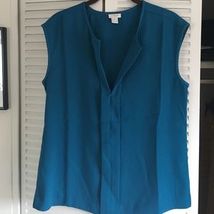 J. Crew factory turquoise shell