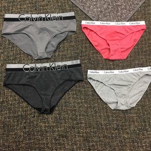 Ck underwear, price is for all 4 pairs!