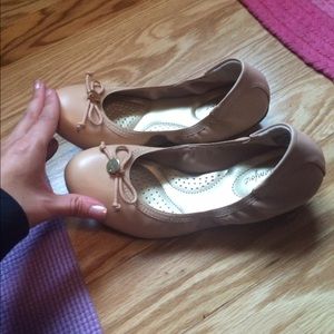 Dexflex comfort Pink/beige flats