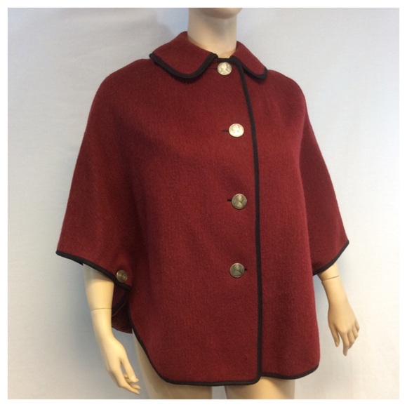 VINTAGE GERMAN PONCHO - Picture 3 of 4