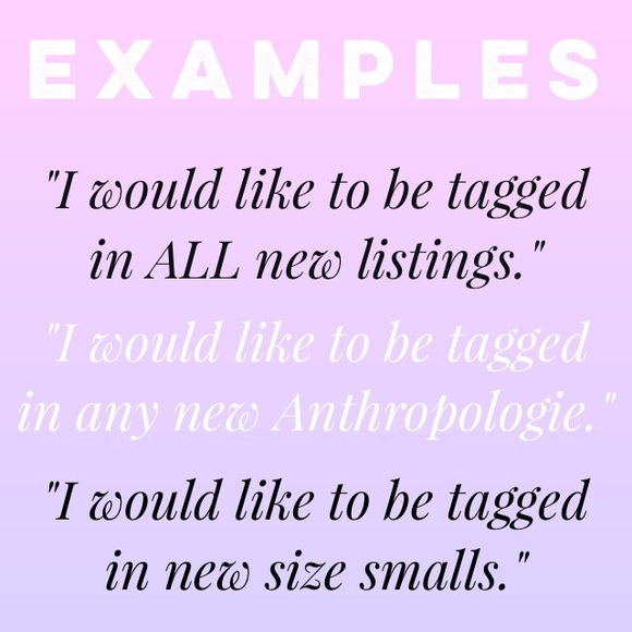 NEW LISTINGS TAG LIST - Picture 2 of 3