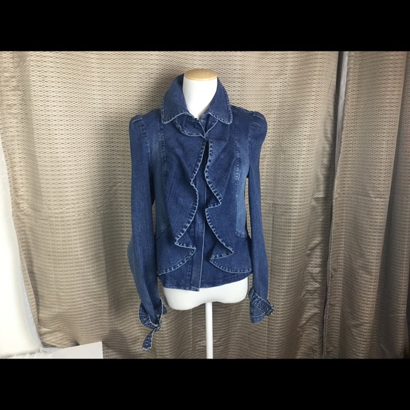 INC International Concepts Jackets & Blazers - 🆕Listing. INC Denim Jacket.  CUTE Sz M.
