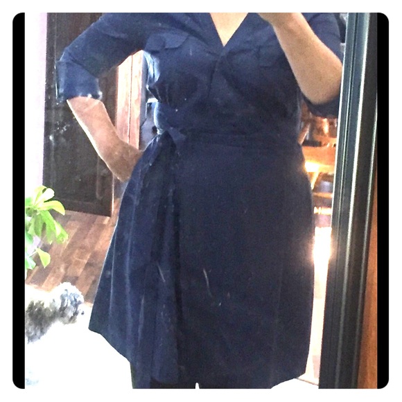 41Hawthorn Toullouse Collared Wrap Dress