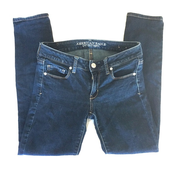 American Eagle Stretch Skinny Jeans. Size 4 Short.