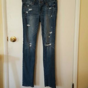 Abercrombie tattered jeans!!!