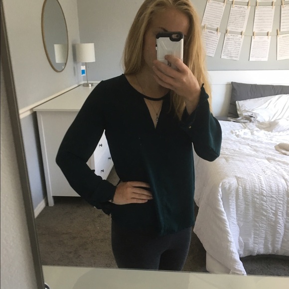 Forever 21 Cutout Shirt