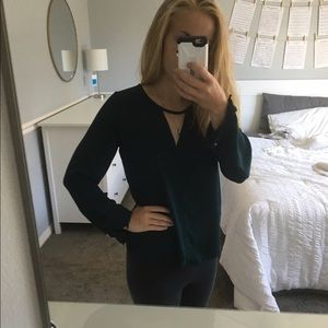 Forever 21 Cutout Shirt