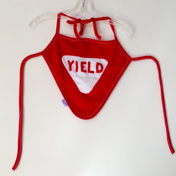 Backless halter