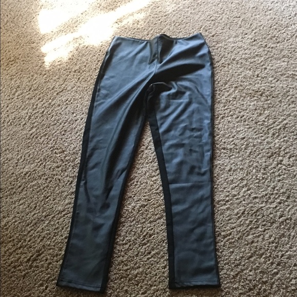 Pleather leggings