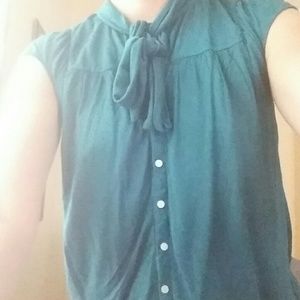 Teal Sleeveless Top