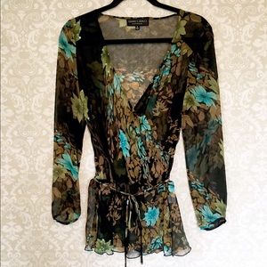 Gian Carlo sheer blouse