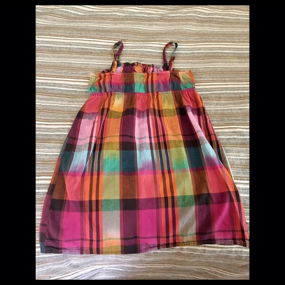 Plaid Tunic Top for Girl's - Picture 3 of 3