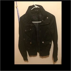 H&M black jacket HOLD