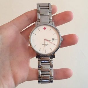 Kate Spade Minimal Silver Bracelet Watch
