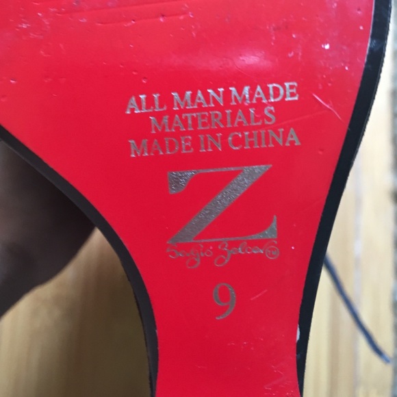 Sergio Zelcer Z Halo Red Bottom Pumps - Picture 2 of 3