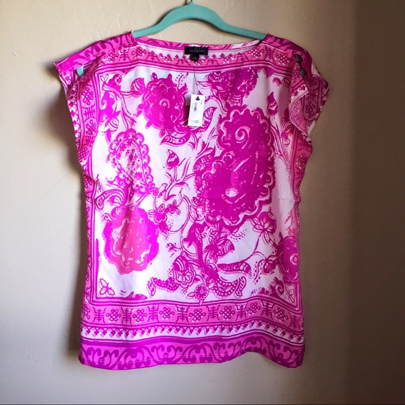 NWT hot pink shirt from The Limited