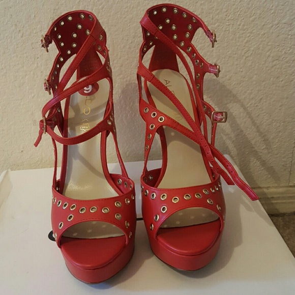 Ladies high heel sandals