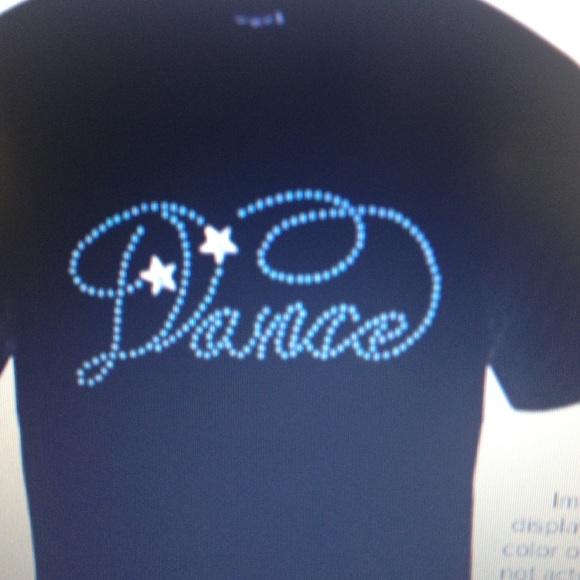 Rhinestone t shirts $20.00