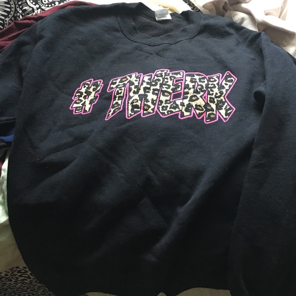 Black TWERK Crewneck - Picture 3 of 3