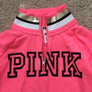 PINK Victoria secret gold trim jacket
