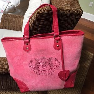 Authentic Juicy Couture pink large size 👜