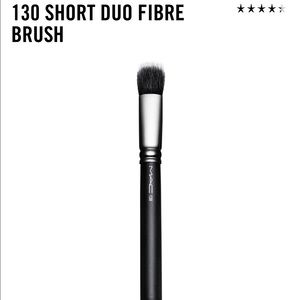 130 MAC short duo fibre brush.