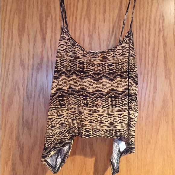 Tribal print tank top