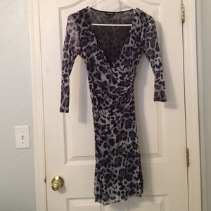 Leopard print dress