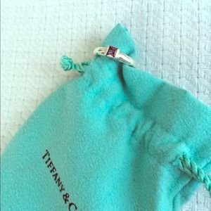 Tiffany ring - Pink Tourmaline Stone